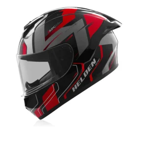 REISE HELDEN HELMET RED/BLACK GLOSS