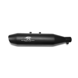 Red Roosters HUNTER 350 RUMBLER MAX EXHAUST - UNIBODY BLACK MATTE